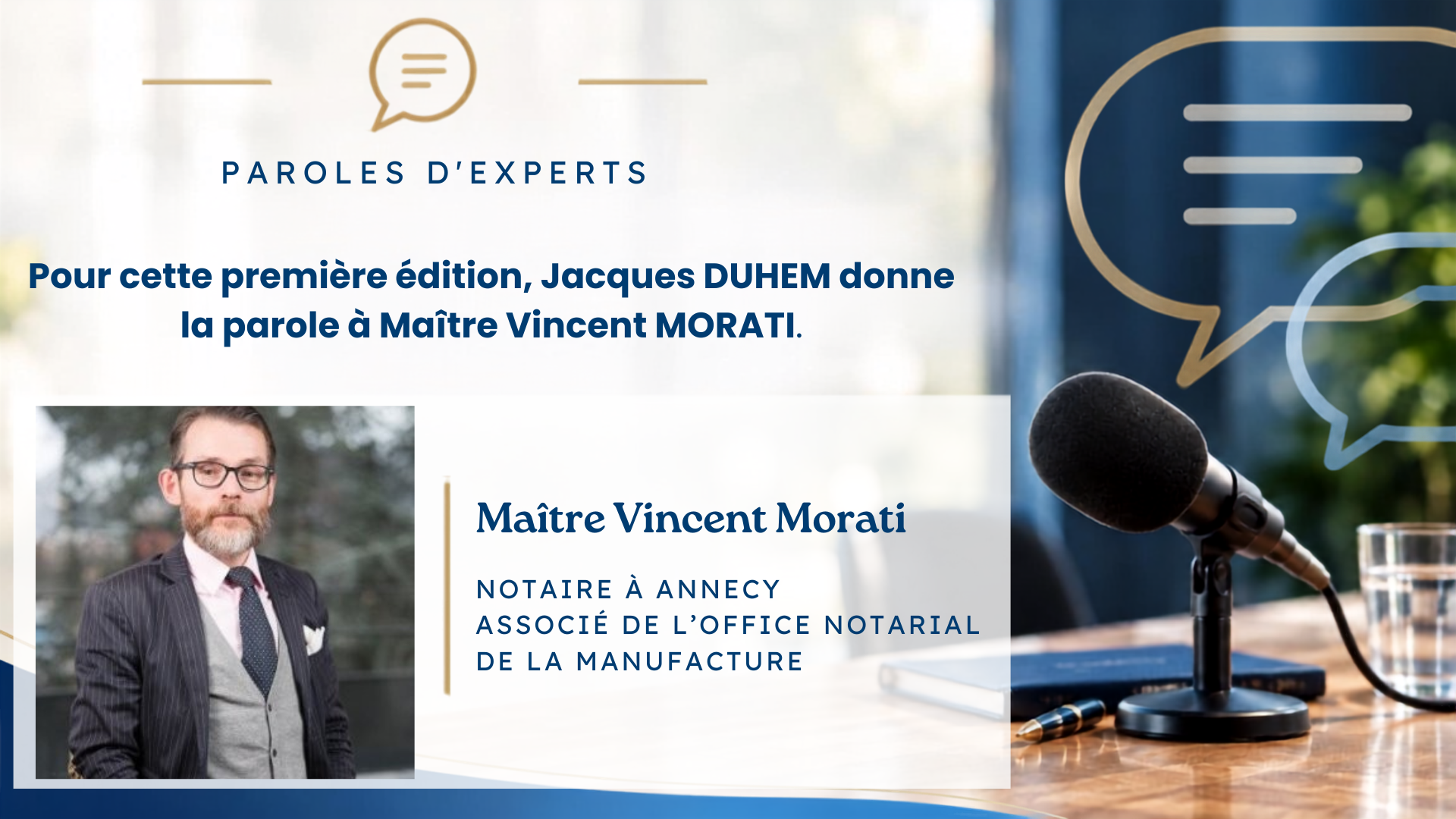 Parole d'experts #1
